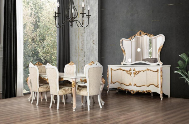 Chaises Salon Salle à manger Fauteuil Fauteuil rembourré avec accoudoir Fauteuil de luxe nouveau