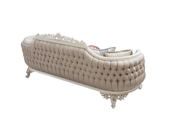 Ensemble de canapés classiques de luxe Fauteuil Canapé de salon 3+1 places Chesterfield