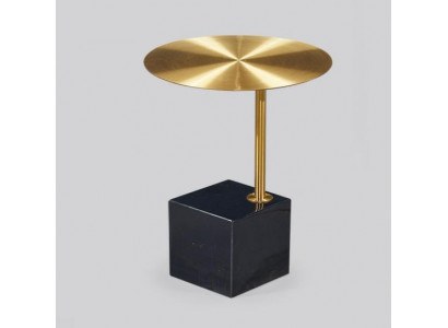 Designer noir - Table d'appoint dorée de luxe design en métal pour salon Tables Table