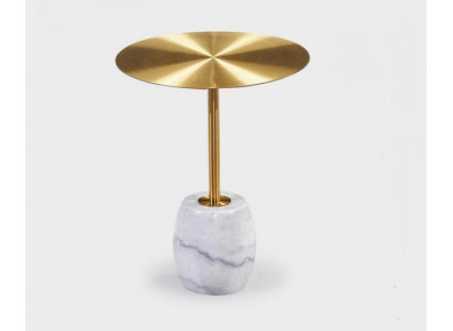 Designer table d'appoint supplémentaire, table basse de luxe et meuble de table d'appoint doré