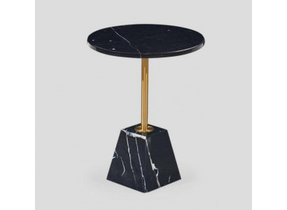 Table basse ronde noire Table d'appoint Table de designer Salon
