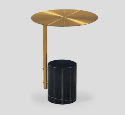 Tables d'appoint Salon Rondes de haute qualité Moderne de luxe Table basse en métal