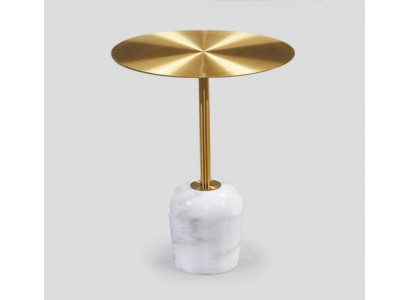 Table basse ronde de haute qualité, table d'appoint design pour le salon.