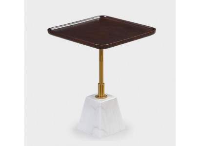 Blanc - Table en métal brun Designer Tables d'appoint Tables basses de luxe nouvelles