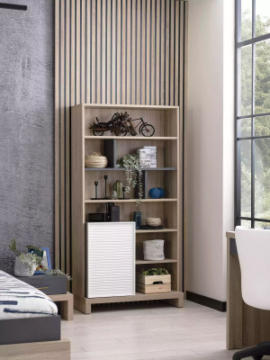 Étagère à livres Étagère pour enfants Étagère de rangement en bois Armoire pour enfants marron