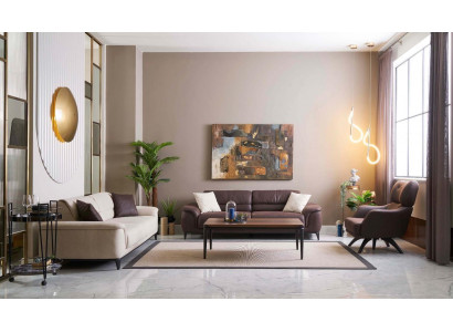 Ensemble de canapé ensemble de sofa fauteuil en tissu canapé Ensemble de 4 pièces canapés rembourrés