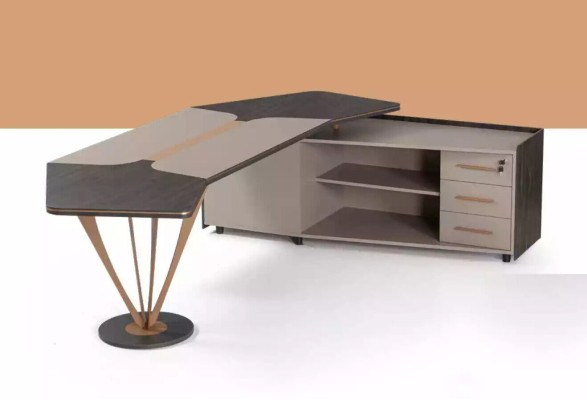 Bureau pour la pratique d'un cabinet d'avocats Mobilier complet Armoire Table 3 pièces