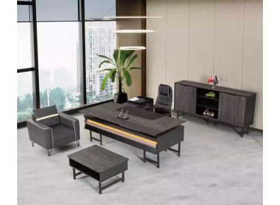 Bureau d'angle Armoire de bureau Table basse Mobilier de bureau moderne de design de luxe