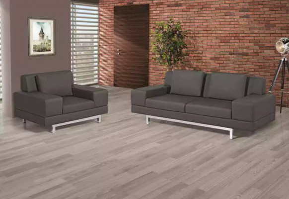 Ensemble de canapé gris trois places ensemble de canapé fauteuil étude canapés 3+1