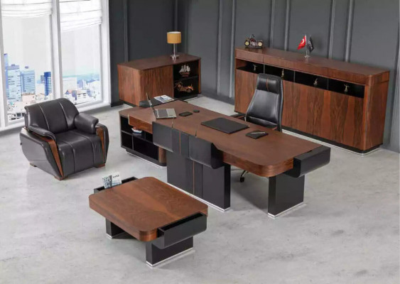 Armoire de classement Mobilier de bureau Étagère Luxe Commode Armoire de bureau Salle d'étude