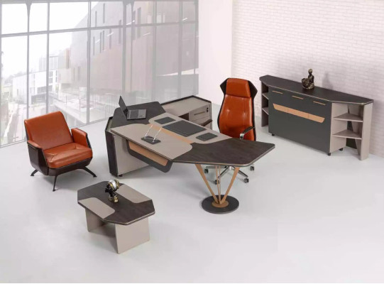 Coin bureau Mobilier de bureau Salle d'étude Mobilier de luxe Table moderne nouvelle