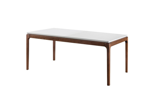 Table à manger de designer exclusif Mobilier moderne dans la salle à manger Conception blanche