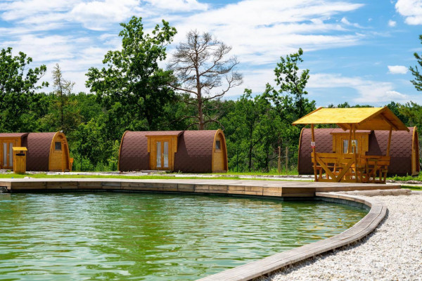 Maison de camping maison en bois maison de vacances maison de jardin 2-6 personnes