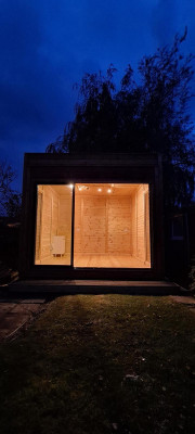 Cabane de camping, maison de jardin, maison en bois, maison de vacances, cabane de jardin 354x354x318