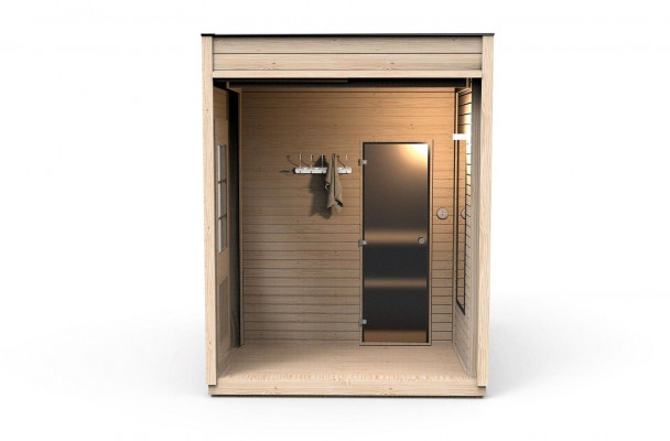 Sauna en bois Woodpro Garden Sauna en bois Sauna extérieur Saunas secs 345x245x318