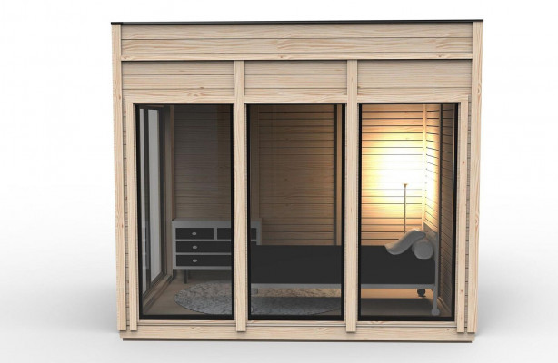 Camping maison, maison en bois, maison de jardin, chalet, maison de vacances, maison préfabriquée, camping