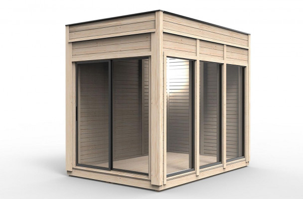 Camping maison, maison en bois, maison de jardin, chalet, maison de vacances, maison préfabriquée, camping