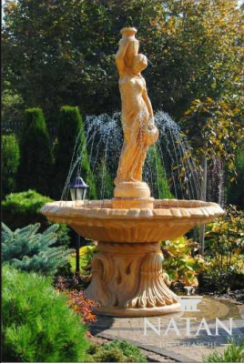 Fontaine ornementale, sculpture de fontaine, décoration de fontaine, fontaine de jardin. Tout neuf.