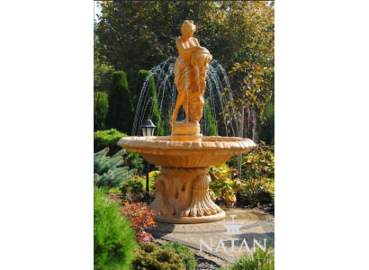 Fontaine de jardin Bassin de fontaine de jardin 155cm Fontaine en pierre Fontaine de jardin Fontaine Nouvelle