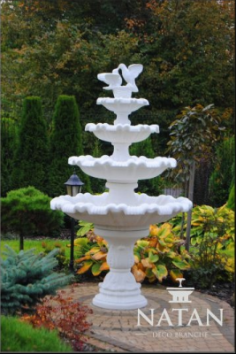 Fontaine de jardin étang Fontaine 213cm Fontaine en pierre Fontaine de jardin Fontaine Fontaine nouvelle