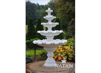 Fontaine de jardin avec bassin et fontaine 224 cm en pierre Fontaine de jardin Fontaine Fontaine nouvelle