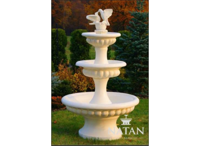 Fontaine décorative sculpture de fontaine décoration de fontaine 186cm fontaine de jardin étang nouvel