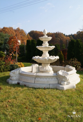 Bassin de fontaine fontaine ornementale fontaine fontaine étang de ville jardin de sculpture
