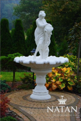 Fontaine décorative sculpture de fontaine décoration de fontaine fontaine de jardin bassin nouveau 229cm