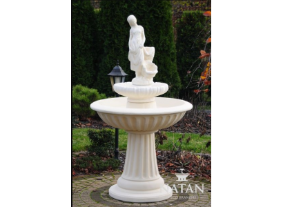 Fontaine décorative fontaine 162cm sculpture fontaine décoration fontaine de jardin étang nouvelle