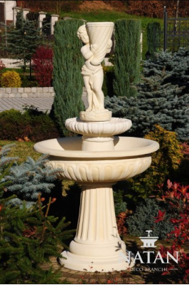 Fontaine décorative sculpture de fontaine décoration de fontaine bassin de jardin nouvelle 174cm