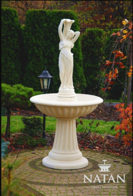 Fontaine de jardin Étang Fontaine en pierre Fontaine de jardin Fontaine Fontaine 182cm