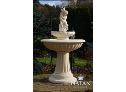 Fontaine décorative fontaine 150cm sculpture fontaine décoration fontaine de jardin bassin nouveau