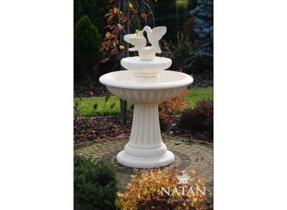 Fontaine décorative fontaine 136cm sculpture fontaine décoration fontaine de jardin étang nouveau