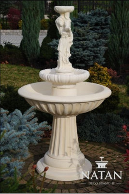 Fontaine décorative sculpture de fontaine décoration de fontaine fontaine de jardin étang nouvelle 162cm