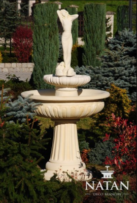 Fontaine décorative fontaine 174cm sculpture fontaine décoration fontaine jardin étang nouveau
