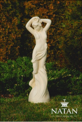 Sculpture de figures romaines Statue Décorative Figures de jardin Statues Sculptures Pierre 84cm