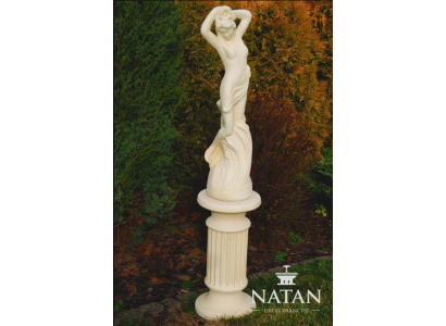 Colonnes de colonnes pour les sculptures de figures Statue Patio design de jardin de décoration.