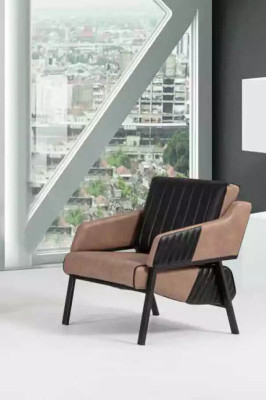 Ensemble canapé beige de designer Deux places Fauteuil Canapé Suite Rembourrage 2+1