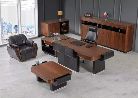 Table basse Salle d'étude Mobilier de bureau Luxe Bois Moderne Nouveau Design
