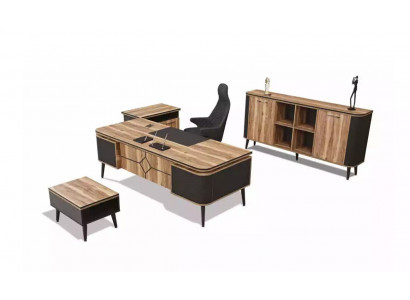 Armoire de bureau brun Étude Bureau Mobilier de bureau Armoire Étagère Designer