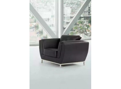 Fauteuil noir Salle d'étude Mobilier de bureau Luxe Tissu d'ameublement neuf