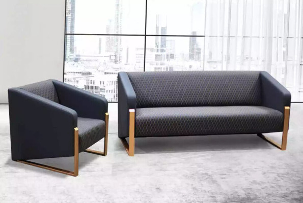 Fauteuil design de luxe pour salle de travail de bureau en tissu moderne nouveau
