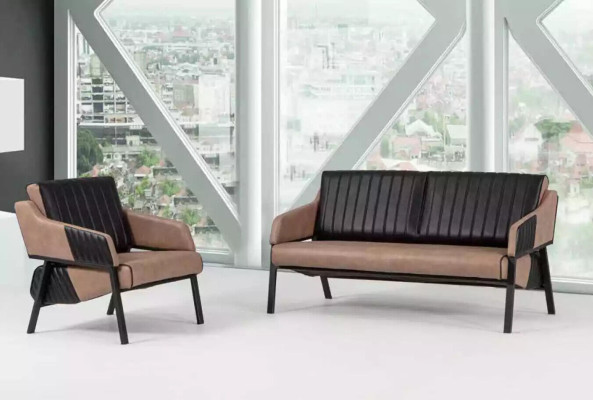 Salle d'étude Fauteuil de luxe Siège Tissu Textile Mobilier de bureau Rembourrage nouveau