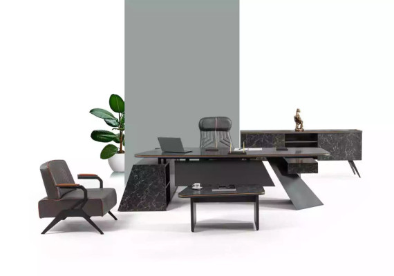 Table basse moderne, table d'appoint, mobilier de bureau pour étude ou bureau.