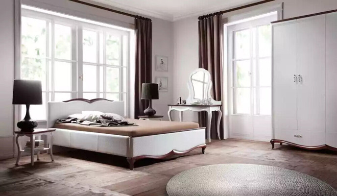 Meuble de garde-robe Vêtements Portemanteau Bois neuf Luxe Armoire à vêtements Design
