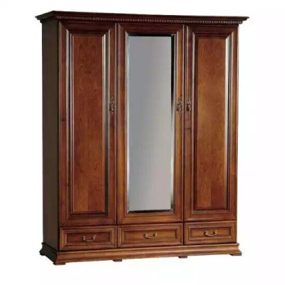 Garde-robe Chambre Armoire Garde-robe en bois de style antique Armoires baroques