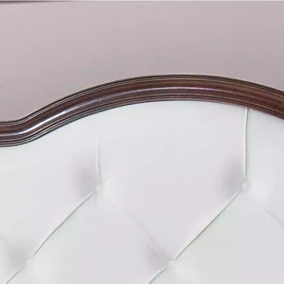Lit double de luxe marron au design moderne, cadre de lit et lits à cadre de lit