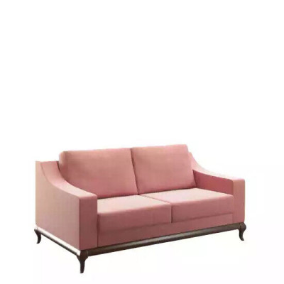 Canapé moderne 2 places Salon Design Mobilier Style Moderne Luxe rose nouveau