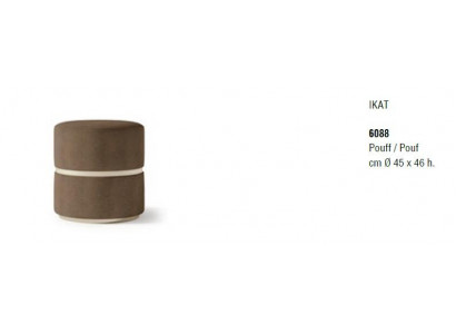 Tabouret Repose-pieds Ensemble de meubles de salon Rembourrage Design Bizzotto Meubles italiens.