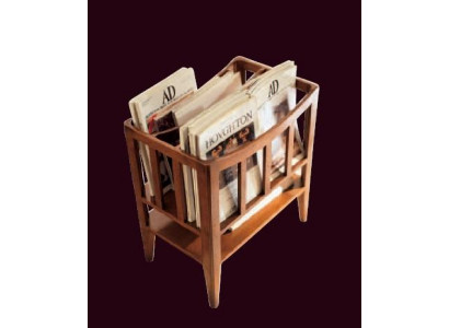 Salle de séjour Design Mobilier Porte-journaux Étagère Support en bois Journal italien